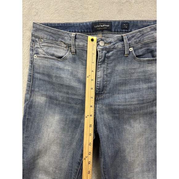 Lucky Brand Women's Jeans Size 14/32 Light Wash Stretch Skinny Denim - Picture 4 of 8
